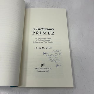 A Parkinson's Primer