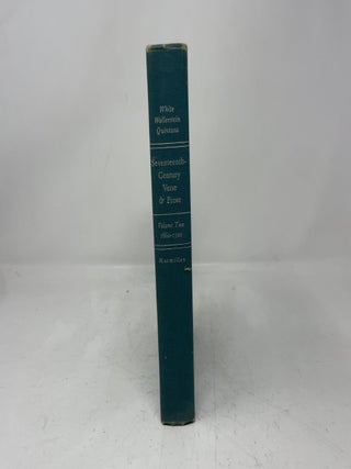 Seventeenth-Century Verse and Prose Volume Two: 1660-1700
