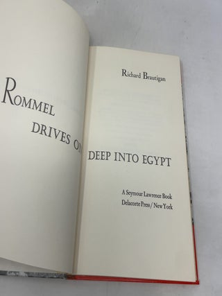 rommel drives on deep into egypt