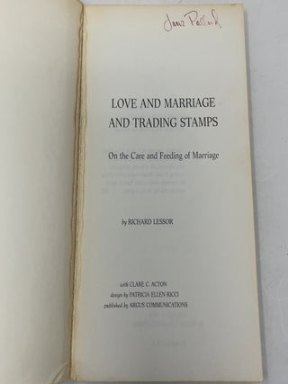 Love and Marriage and Trading Stamps