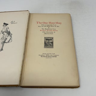 The One Hoss Shay - With its Companion Poems