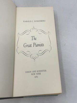 The Great Pianists: From Mozart to the Present