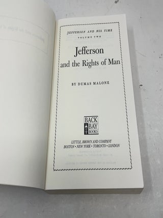 Jefferson and the Rights of Man - Volume II (Jefferson & His Time (Little Brown & Company))