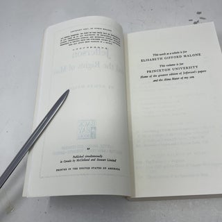 Jefferson and the Rights of Man - Volume II (Jefferson & His Time (Little Brown & Company))