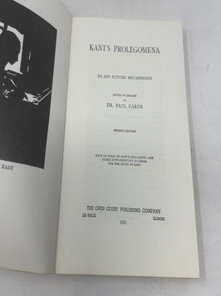 Prolegomena to any Future Metaphysics