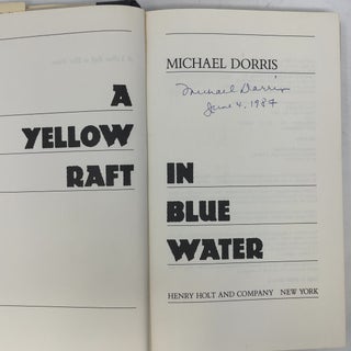 A Yellow Raft in Blue Water