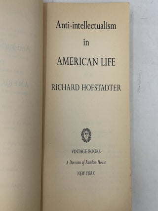 Anti-Intellectualism in American Life