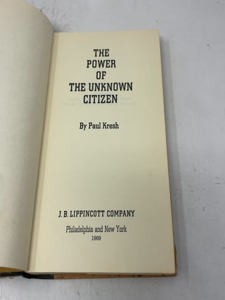 The Power of The Unknown Citizen