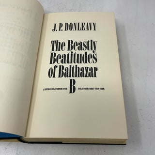 The Beastly Beatitudes of Balthazar B