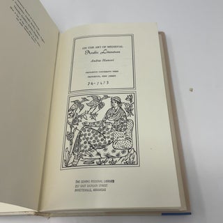 On the Art of Medieval Arabic Literature