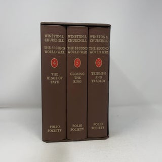 The Second World War - 3 Volumes (Volumes 4-6); The Hinge of Fate, Closing the Ring and Triumph and Tragedy