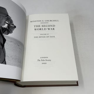 The Second World War - 3 Volumes (Volumes 4-6); The Hinge of Fate, Closing the Ring and Triumph and Tragedy