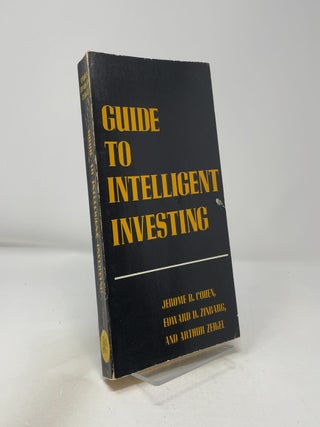 Item #419129 Guide to Intelligent Investing. Jerome Bernard Cohen