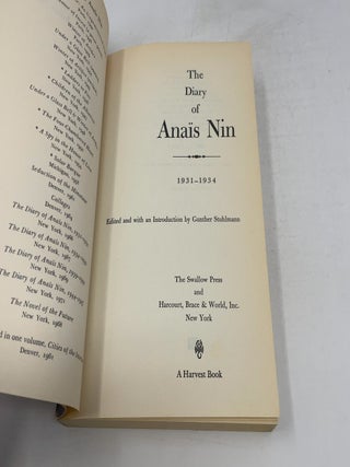 The Diary of Anais Nin