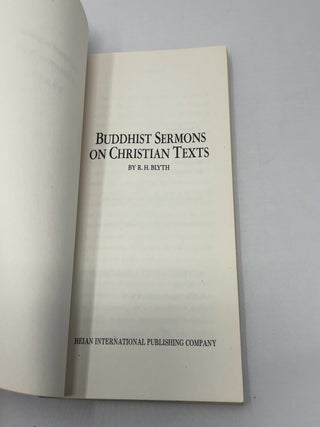 Buddhist Sermons on Christian Texts