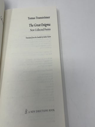 The Great Enigma: New Collected Poems
