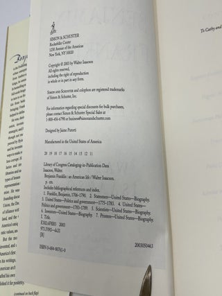 Benjamin Franklin: An American Life