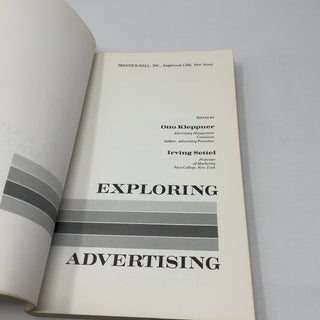 Exploring advertising.