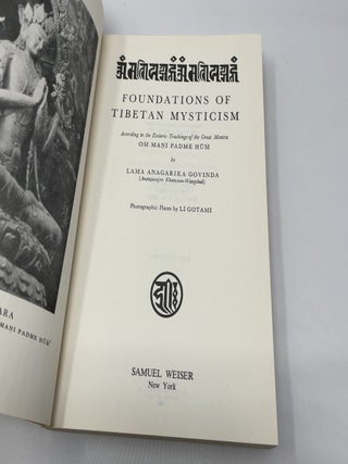 Foundations of Tibetan mysticism
