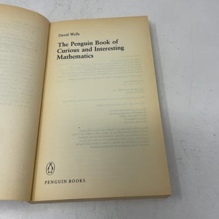 The Penguin Book of Curious and Interesting Mathem