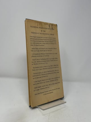 Charles Kingsley's American Notes