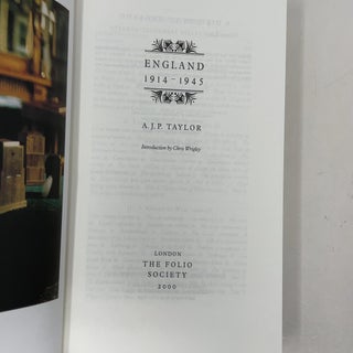 A History of England: England, 1914-1945