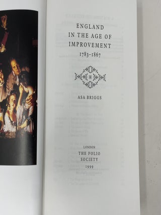 A History of England: England in the Age of Improvement