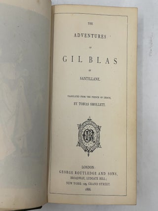 The Adventures of Gil Blas of Santillane