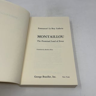 Montaillou: The Promised Land of Error