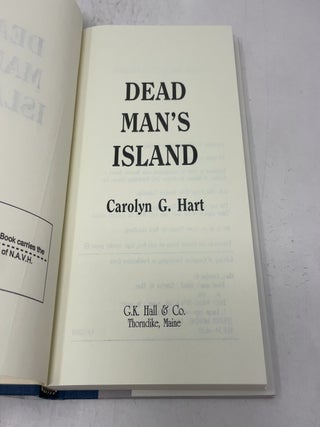 Dead Man's Island (G K Hall Large Print Book Series)