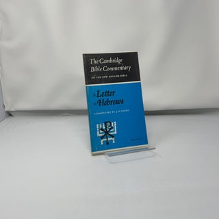 Stock Image A Letter to Hebrews (Cambridge Bible Commentaries on the New Testament)