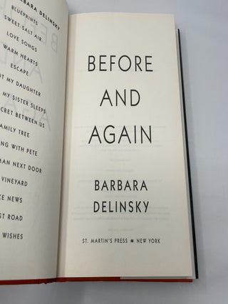 Before and Again: A Novel