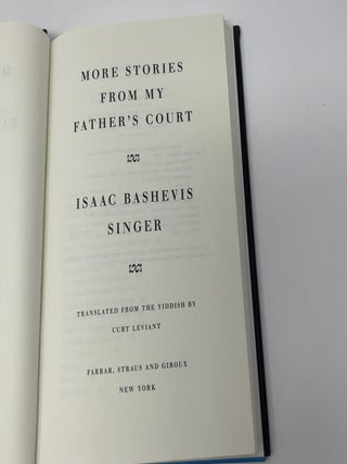 More Stories from My Father's Court