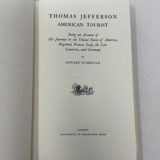 Thomas Jefferson, American Tourist