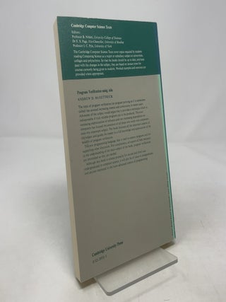 Program Verification Using Ada (Cambridge Computer Science Texts, Series Number 13)