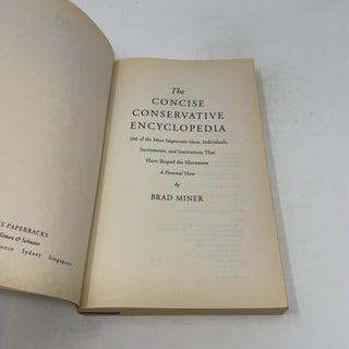 The Concise Conservative Encyclopedia