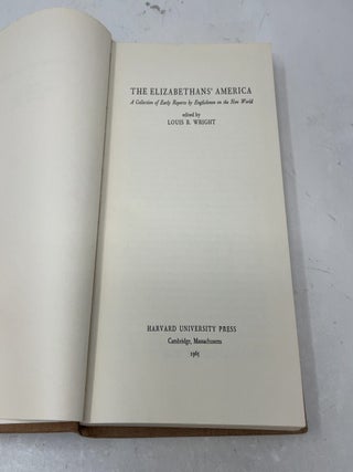 The Elizabethans' America