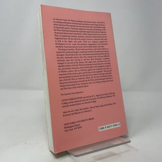 An American Vision: Far Western Landscape and National Culture, 1820-1920 (The American Social Experience)