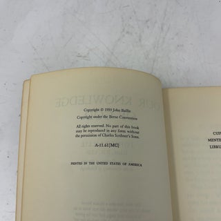 Our Knowledge of God
