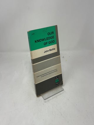 Our Knowledge of God