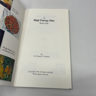 The high energy diet, recipe guide