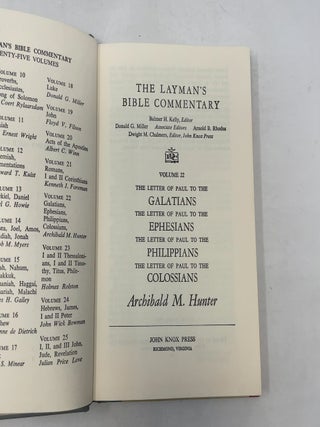 Layman's Bible Commentary Volume 22: Galatians, Ephesians, Philippians, Colossians