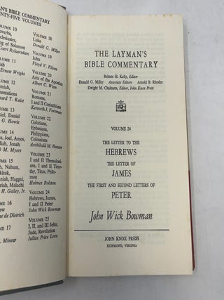 Layman's Bible Commentary Volume 24: Hebrews, James, 1 Peter, 2 Peter
