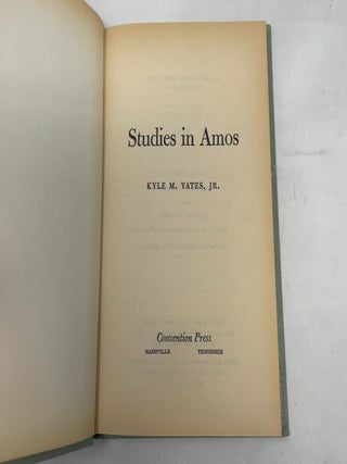 Studies in Amos