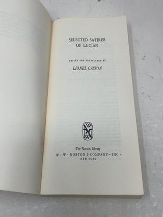 Selected Satires of Lucian (The Norton Library)