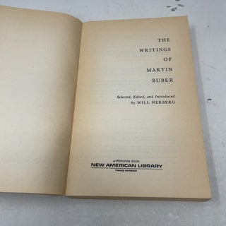 The Writings of Martin Buber
