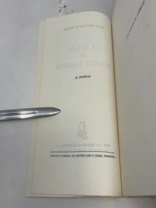 La Poesia De Gerardo Valencia