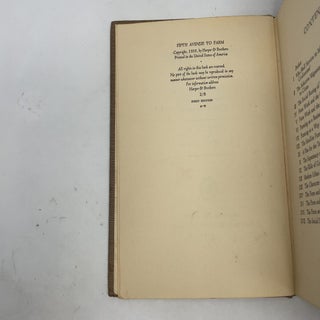Fifth Avenue to Farm: A Biological Approach to the Problem of the Survival of Our Civilization