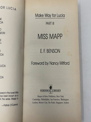 Miss Mapp (Part III, Make Way for Lucia)