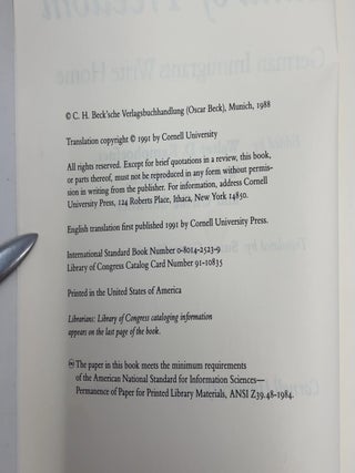 News from the Land of Freedom: German Immigrants Write Home